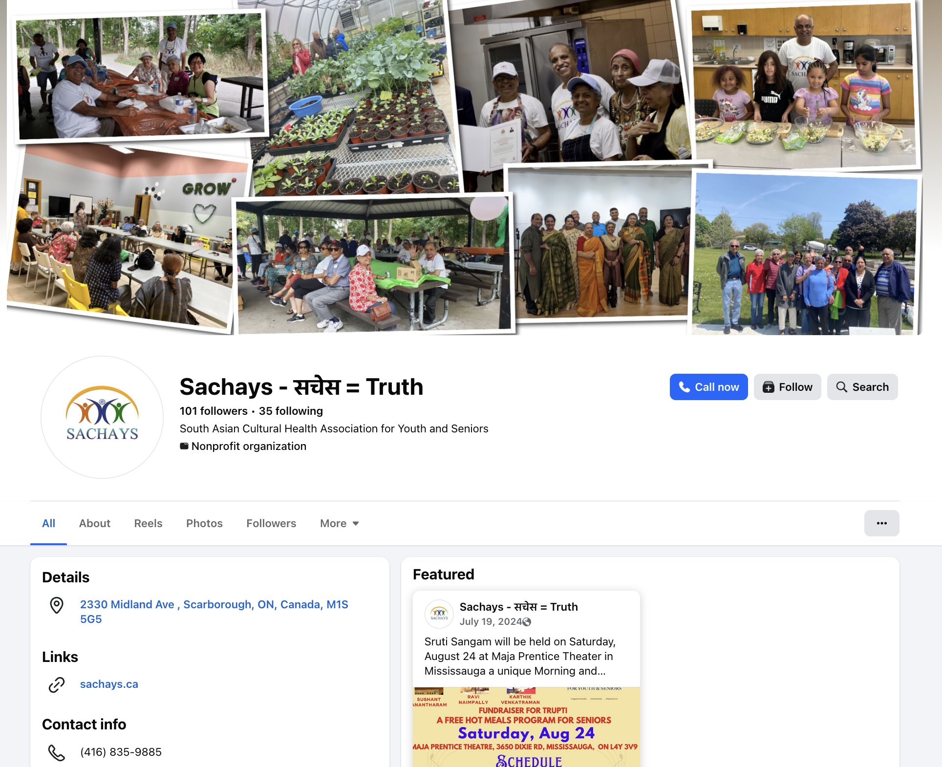 SACHAYS Facebook Feed Sneak Peek